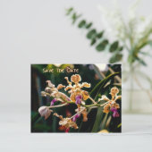Wild Orchid sparen het Briefkaart van de Datum (Staand voorkant)