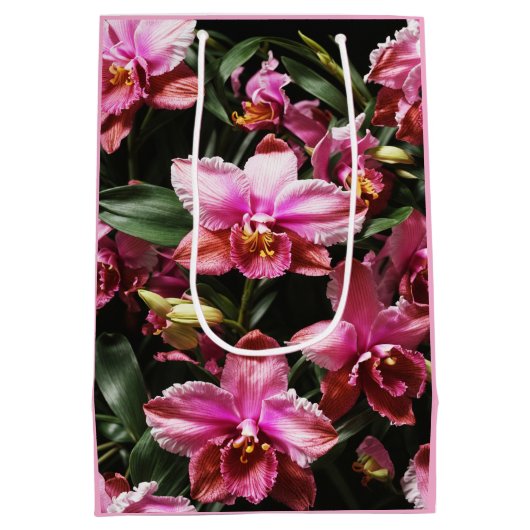 Wild Orchids Gift Bag Medium Cadeauzakje (Achterkant)