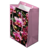 Wild Orchids Gift Bag Medium Cadeauzakje (Achterkant Gekanteld)