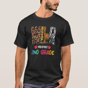 Wild Over 2e klas Safari Dieren Terug naar school T-shirt