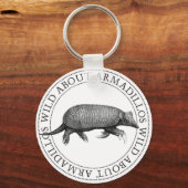 Wild over Armadillos Sleutelhanger (Voorkant)