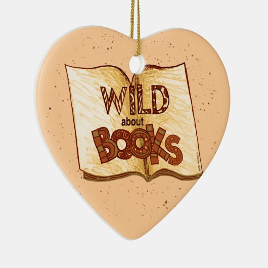 Wild Over Boeken die het Ornament van het Hart lez (Rechts)