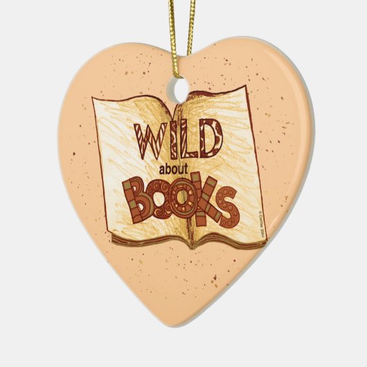 Wild Over Boeken die het Ornament van het Hart lez (Links)