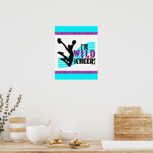 Wild Over Cheer Poster (Keuken)