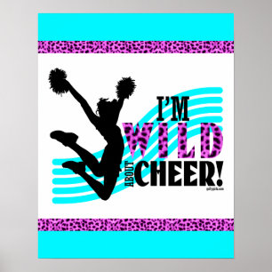 Wild Over Cheer Poster