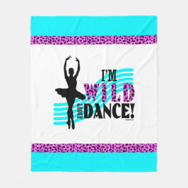 Wild Over Dance Fleece Deken