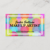 Wild over de artiest van de Kleur Makeup Visitekaartje (Voorkant)