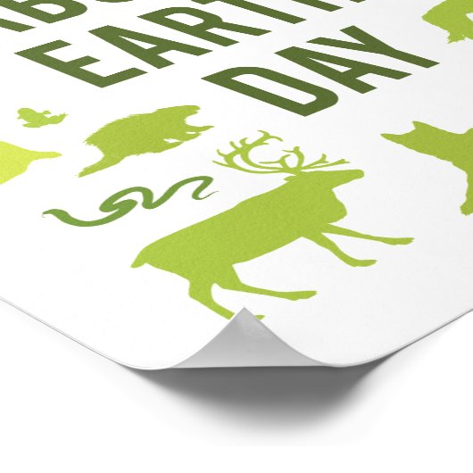 Wild Over Earth Day Poster (Hoek)