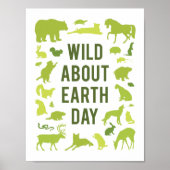 Wild Over Earth Day Poster (Voorkant)