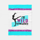 Wild Over Gymnastiek Fleece Deken (Voorkant)