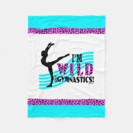 Wild Over Gymnastiek Fleece Deken