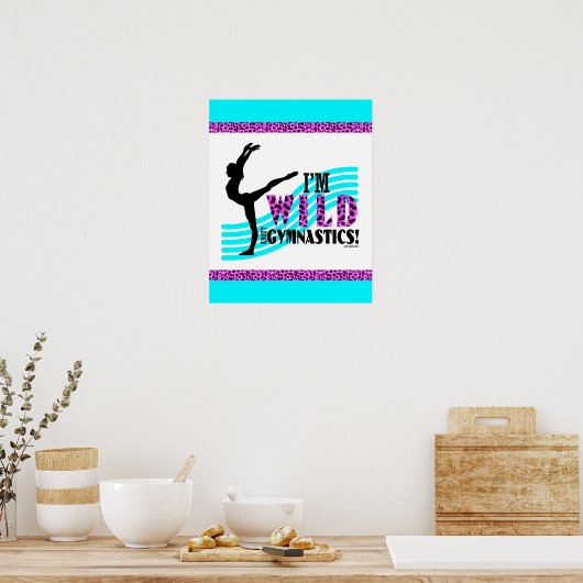 Wild Over Gymnastiek Poster (Keuken)