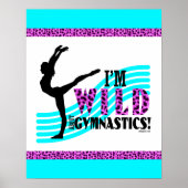 Wild Over Gymnastiek Poster (Voorkant)