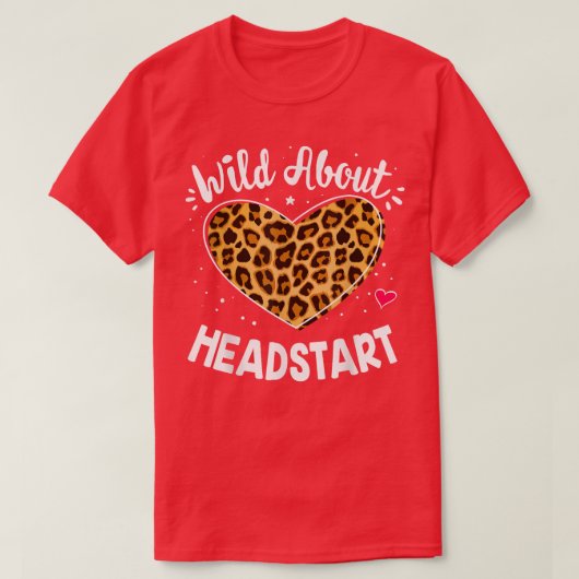 Wild over HeadStart Early Childhood Leopard Squad T-shirt (Design voorkant)
