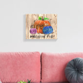 Wild over Herfst-luipluiers Canvas Afdruk (Insitu (Woonkamer))