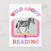 WILD OVER HET LEZEN BRIEFKAART (Voorkant)