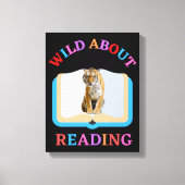 WILD OVER HET LEZEN CANVAS AFDRUK (Voorkant)