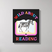 WILD OVER HET LEZEN CANVAS AFDRUK (Voorkant)