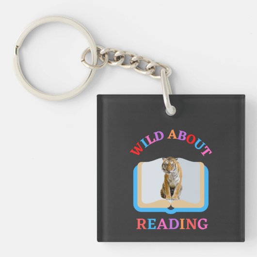 WILD OVER HET LEZEN SLEUTELHANGER (voorkant)