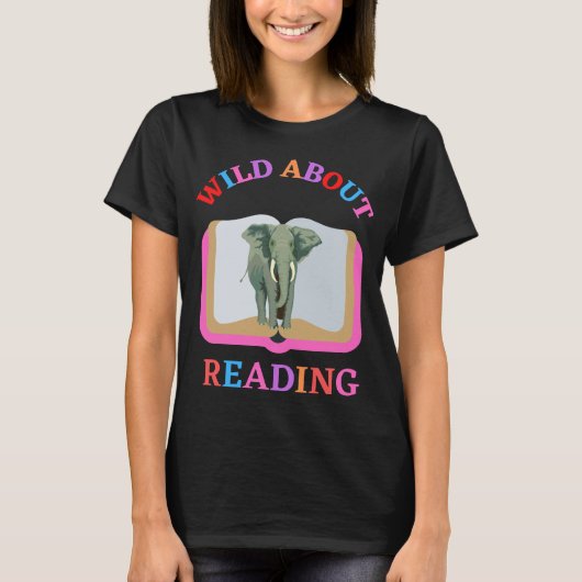 WILD OVER HET LEZEN T-SHIRT (Voorkant)