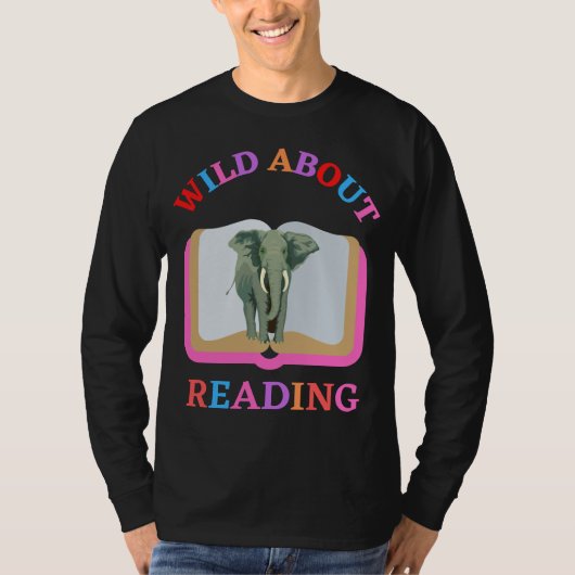 WILD OVER HET LEZEN T-SHIRT (Voorkant)
