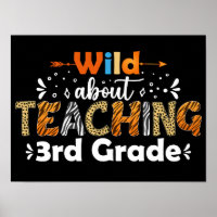 Wild over het onderwijzen van 3e klas grappige ler