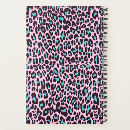 Wild over het onderwijzen van luipaard/Cheetah gep Planner (Achterkant)