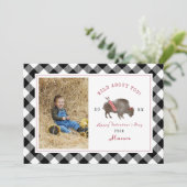 Wild Over je Buffalo Cupid Photo Valentijn (Staand voorkant)