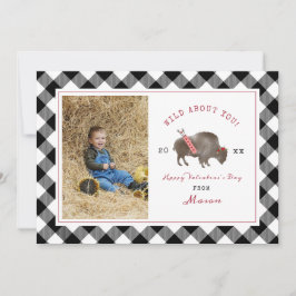 Wild Over je Buffalo Cupid Photo Valentijn