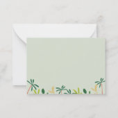 Wild Over je Oerwoud tijger Valentijnsdag Notitiekaartje (Achterkant)