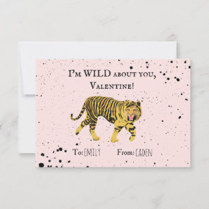 Wild over je Valentijn Tiger Kinder klaslokaal