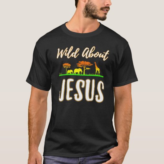 Wild over Jesus VBS Sunday School Leerster T-shirt (Voorkant)