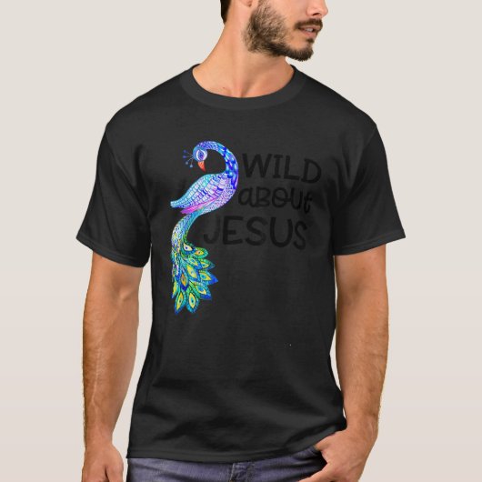 Wild Over Jezus VBS Zondagsschoolleraar Peacock T-shirt (Voorkant)