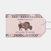 Wild Over jou Classroom Valentijn Buffalo Foto Cadeaulabel (Voorkant (Horizontaal))