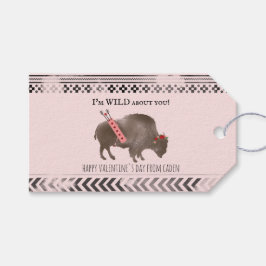 Wild Over jou Classroom Valentijn Buffalo Foto Cadeaulabel