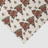 Wild over kerstbomen tissuepapier (Detail)