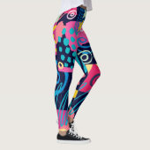 Wild over kleur leggings (Rechts)