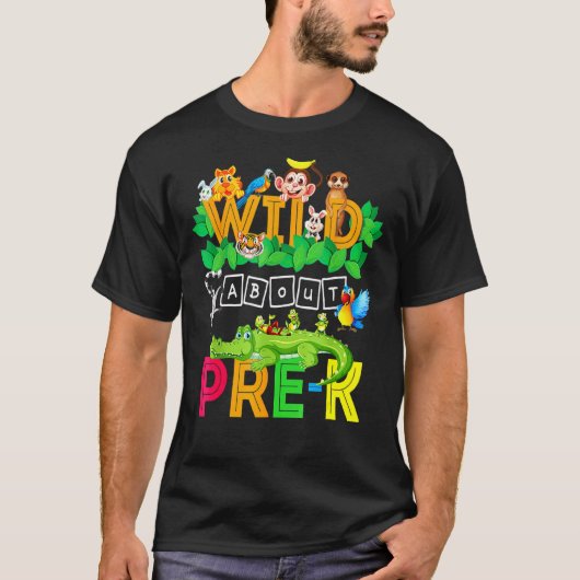 Wild over lerarenopleiding voor het eerst naar sch t-shirt (Voorkant)