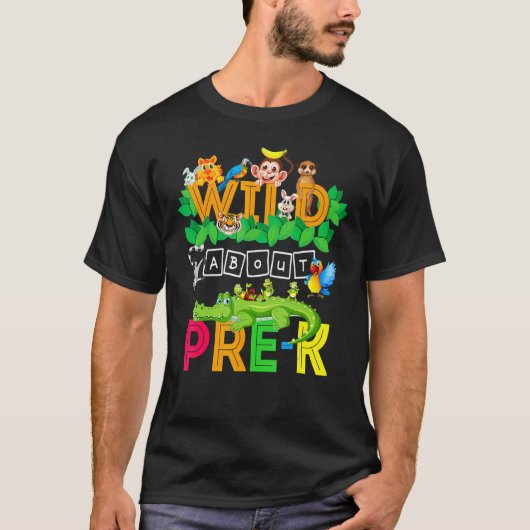 Wild over lerarenopleiding voor het eerst naar sch t-shirt (Voorkant)