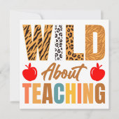 Wild over leren kaart (Voorkant)