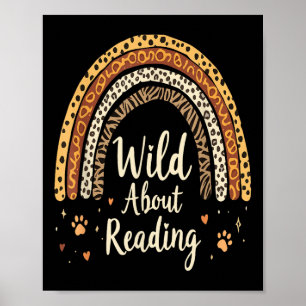 Wild Over Lezen - Leraar Terug naar School Rainbo Poster