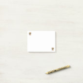 Wild Over Lezen Luipaardprint Cute Zoo Dier Post-it® Notes (Op bureau)