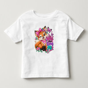 Wild over mezelf Fox (Meisje) Kinder Shirts