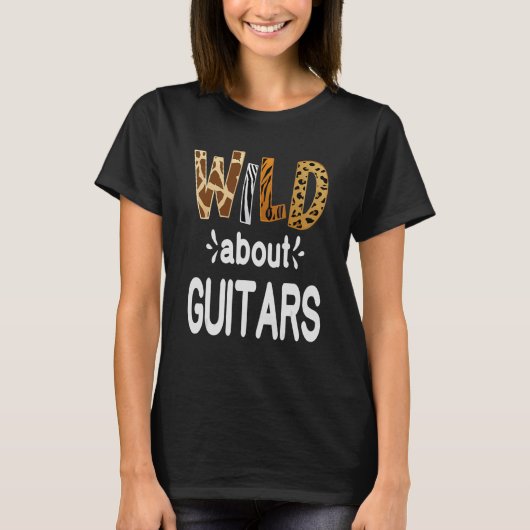 Wild Over muziek T-shirt (Voorkant)