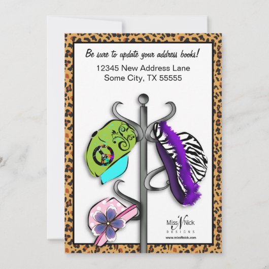 Wild over onze nieuwe mededeling over thuisverplaa aankondiging (Achterkant)