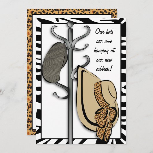 Wild over onze nieuwe mededeling over thuisverplaa aankondiging (Voorkant / Achterkant)