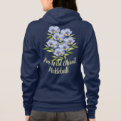 Wild over Pickleball Flower Bouquet Hoodie (Achterkant)