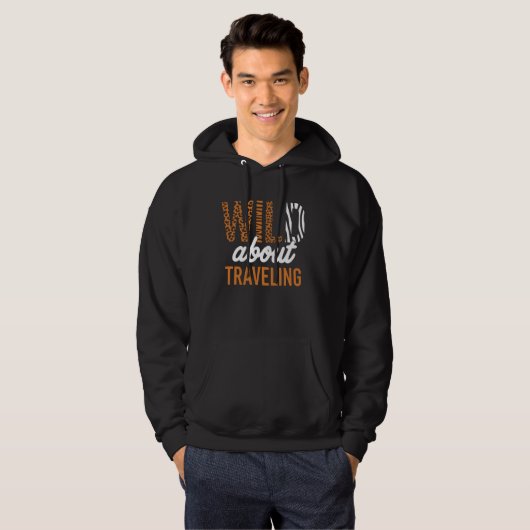 WILD over reizen Hoodie (Voorkant volledig)