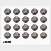 Wild Over Ronde Sticker (Vel)