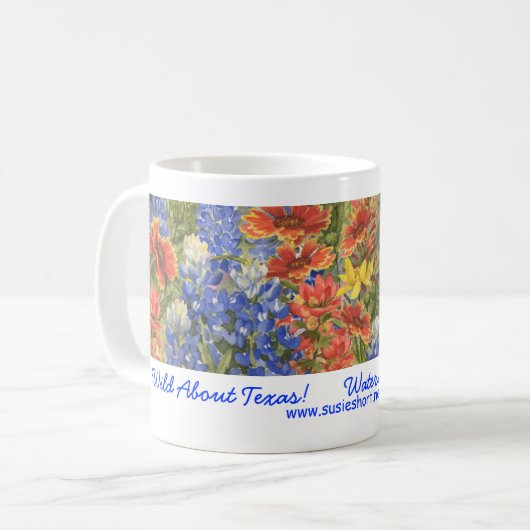 Wild Over Texas!     Klassieke Mok (Voorkant links)